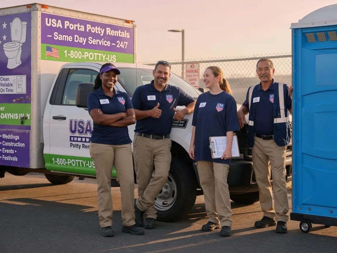 Porta Potty Rental company in Woodville, VA